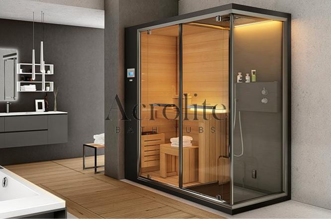 SAUNA ROOM & STEAM GENERATOR